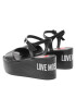 LOVE MOSCHINO Сандали JA16197I0EIER000 Черен - Pepit.bg