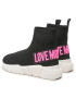 LOVE MOSCHINO Сникърси JA15493G1GIZF00A Черен - Pepit.bg