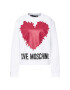 LOVE MOSCHINO Суитшърт W630643M 4282 Бял Regular Fit - Pepit.bg