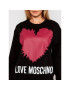 LOVE MOSCHINO Суитшърт W630643M 4282 Черен Regular Fit - Pepit.bg