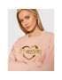 LOVE MOSCHINO Суитшърт W630646E 2288 Розов Regular Fit - Pepit.bg