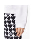 LOVE MOSCHINO Суитшърт W630657E 2246 Бял Relaxed Fit - Pepit.bg