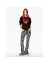 LOVE MOSCHINO Суитшърт W630657E 2246 Черен Relaxed Fit - Pepit.bg