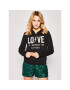 LOVE MOSCHINO Суитшърт W639801M 4165 Черен Regular Fit - Pepit.bg