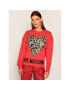 LOVE MOSCHINO Суитшърт W640401M 4055 Червен Regular Fit - Pepit.bg