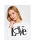 LOVE MOSCHINO Суитшърт W646101M 4266 Бял Regular Fit - Pepit.bg