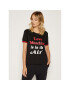 LOVE MOSCHINO Тишърт W 4 G86 01 M3517 Черен Regular Fit - Pepit.bg