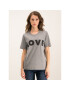 LOVE MOSCHINO Тишърт W4F151VM 3517 Сив Regular Fit - Pepit.bg