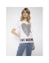 LOVE MOSCHINO Тишърт W4F152CM 3876 Розов Regular Fit - Pepit.bg