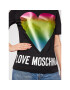 LOVE MOSCHINO Тишърт W4F152TM 3876 Черен Regular Fit - Pepit.bg