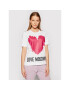 LOVE MOSCHINO Тишърт W4F153AM 3876 Бял Regular Fit - Pepit.bg