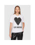 LOVE MOSCHINO Тишърт W4F153FE 1951 Бял Regular Fit - Pepit.bg