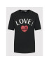 LOVE MOSCHINO Тишърт W4F153GE 1951 Черен Regular Fit - Pepit.bg