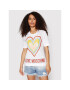 LOVE MOSCHINO Тишърт W4F153OM 3876 Бял Regular Fit - Pepit.bg