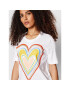 LOVE MOSCHINO Тишърт W4F153OM 3876 Бял Regular Fit - Pepit.bg