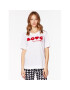 LOVE MOSCHINO Тишърт W4F154BM 3876 Бял Relaxed Fit - Pepit.bg