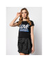 LOVE MOSCHINO Тишърт W4F301PM 3876 Черен Regular Fit - Pepit.bg