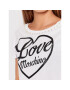 LOVE MOSCHINO Тишърт W4F302PM 3517 Бял Regular Fit - Pepit.bg