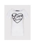 LOVE MOSCHINO Тишърт W4F302PM 3517 Бял Regular Fit - Pepit.bg