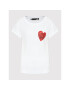 LOVE MOSCHINO Тишърт W4F303GM 3876 Бял Regular Fit - Pepit.bg