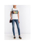 LOVE MOSCHINO Тишърт W4F7347M 3517 Бял Regular Fit - Pepit.bg