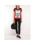 LOVE MOSCHINO Тишърт W4F7351M 3517 Бордо Regular Fit - Pepit.bg