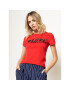 LOVE MOSCHINO Тишърт W4F7358E 1698 Червен Regular Fit - Pepit.bg