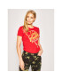 LOVE MOSCHINO Тишърт W4F7362E 1698 Червен Regular Fit - Pepit.bg