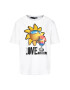 LOVE MOSCHINO Тишърт W4F8739M 3876 Бял Regular Fit - Pepit.bg