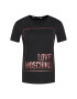 LOVE MOSCHINO Тишърт W4H0605M 3876 Черен Regular Fit - Pepit.bg