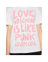 LOVE MOSCHINO Тишърт W4H0610M 3876 Бял Regular Fit - Pepit.bg