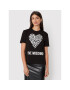 LOVE MOSCHINO Тишърт W4H0627M 3876 Черен Regular Fit - Pepit.bg