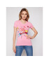 LOVE MOSCHINO Тишърт W4H1905E 1951 Розов Slim Fit - Pepit.bg