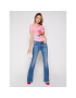 LOVE MOSCHINO Тишърт W4H1905E 1951 Розов Slim Fit - Pepit.bg