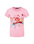 LOVE MOSCHINO Тишърт W4H1905E 1951 Розов Slim Fit - Pepit.bg