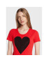 LOVE MOSCHINO Тишърт W4H1932E 1951 Червен Slim Fit - Pepit.bg