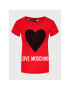 LOVE MOSCHINO Тишърт W4H1932E 1951 Червен Slim Fit - Pepit.bg