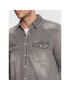 LTB дънкова риза Rohan 60475 15235 Сив Slim Fit - Pepit.bg