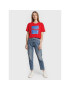 LTB Тишърт Capoco 80013 6089 Червен Relaxed Fit - Pepit.bg