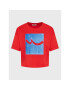 LTB Тишърт Capoco 80013 6089 Червен Relaxed Fit - Pepit.bg