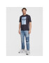 LTB Тишърт Gisada 84026 6089 Тъмносин Regular Fit - Pepit.bg