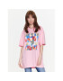 LTB Тишърт Sileze 80013 60181 Розов Oversize - Pepit.bg