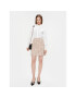 Luisa Spagnoli Мини пола Frammento 540363 Бежов Regular Fit - Pepit.bg