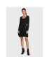 Luisa Spagnoli Плетена рокля Monolite 0576603 Черен Regular Fit - Pepit.bg