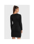Luisa Spagnoli Плетена рокля Monolite 0576603 Черен Regular Fit - Pepit.bg