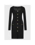 Luisa Spagnoli Плетена рокля Monolite 0576603 Черен Regular Fit - Pepit.bg