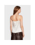 Luisa Spagnoli топ Lilia 5393152 Бял Regular Fit - Pepit.bg