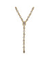 Luv AJ Колие Stellar Bezel Lariat HOL22-N-SBL-G Златист - Pepit.bg