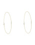 Luv AJ Обици Capri Wire Hoops PH17E-CWH-G Златист - Pepit.bg