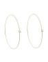 Luv AJ Обици Capri Wire Hoops PH17E-CWH-G Златист - Pepit.bg